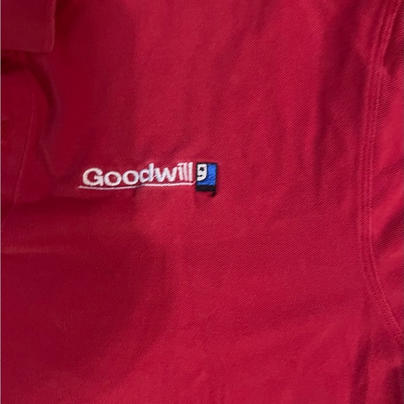 Goodwill Polo Shirts Size XL Mens Red Embroidered - Picture 6 of 6